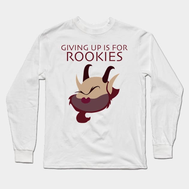 Giving Up Is For Rookies - Hercules Long Sleeve T-Shirt by LuisP96